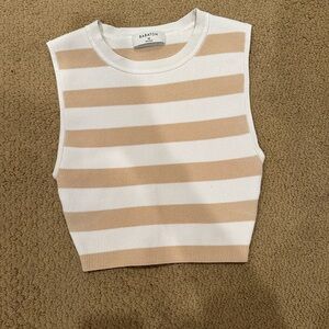 Aritzia babaton xs striped tank